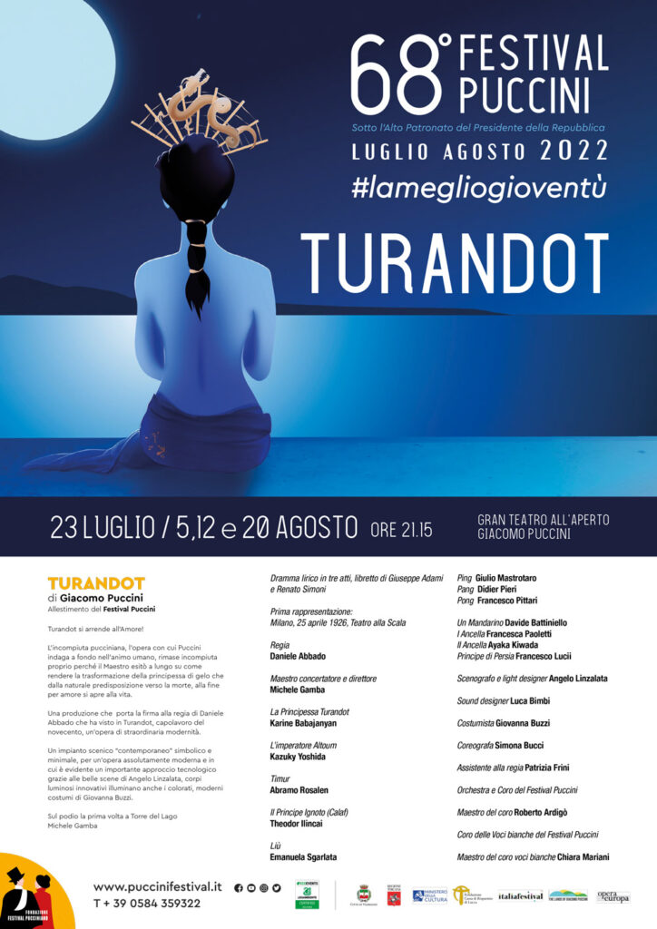 Turandot 70° Festival Puccini Luglio / Agosto 2024